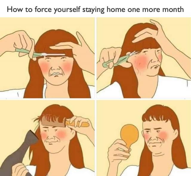 How to force yourself staying home one more month
