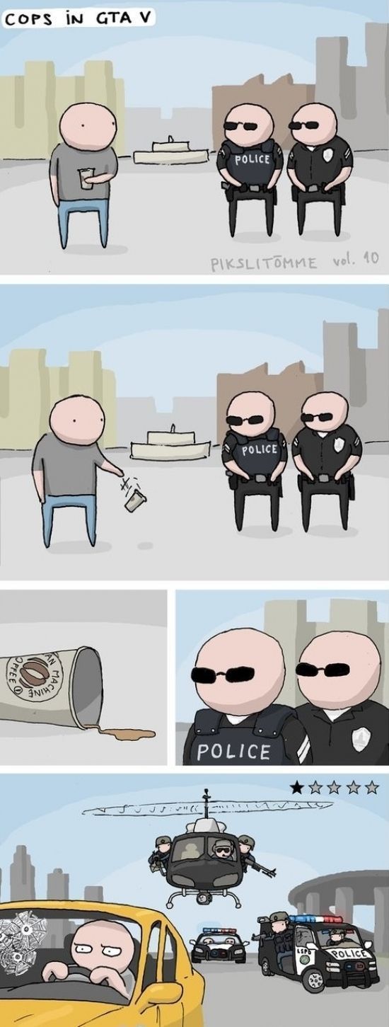 Cops in GTA