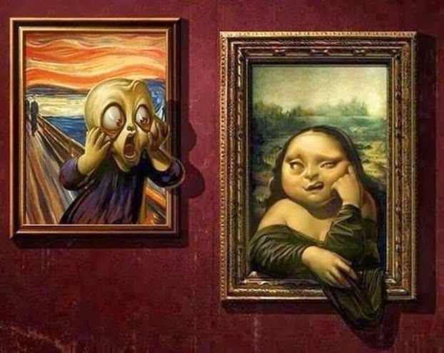 Funny art pictures