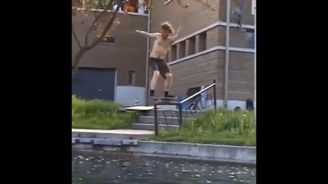 Wait For It. Fish. Funny. Amazing. Skateboard.