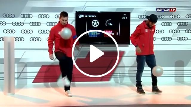 See Who Is The Winner - Video & GIFs | messi, neymar, soccer, funny, performance, talent