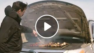 Cook on a Car Engine