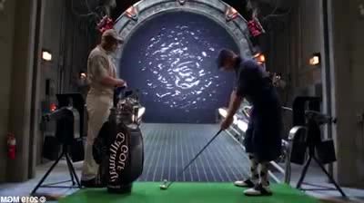 Careful with the intergalactic golf memes