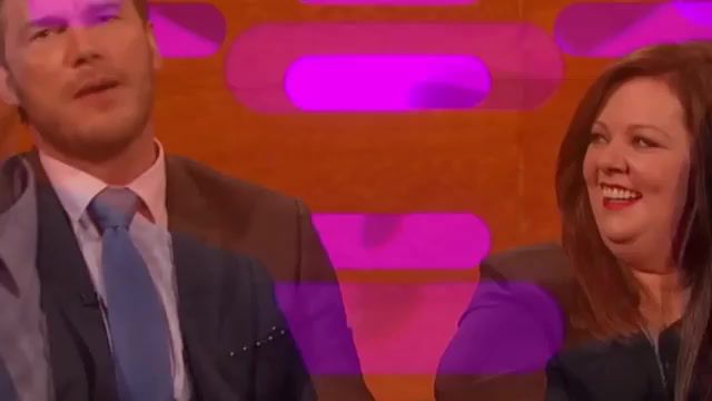 Chris Pratt Who's Number One - Video & GIFs | wait for the mix,waitforthemix,pm,chris pratt,melissa mccarthy,the graham norton show,who had the worst job ever chris pratt vs john bishop the graham norton show,who gives a,let's kick some,charming horses peppermint,funny,mixed messages,music,movies,movies tv
