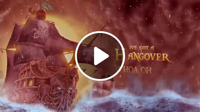 Alestorm hangover, records, channel, alestorm musical group, taio cruz musical artist, hangover, lyric, cover version, sunset on the golden age, official, pirate metal, heavy metal musical genre, power metal musical genre, pirates, music. #0