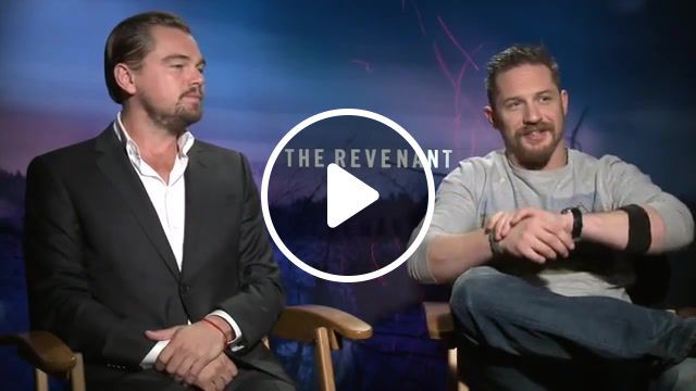 Leo's belly discovery, awkward moment, awkward situation, belly, interview, movies, tom hardy, leonardo dicaprio, celebrity. #0