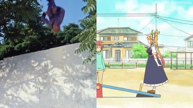 Jumping Anime split, Jumping, Anime