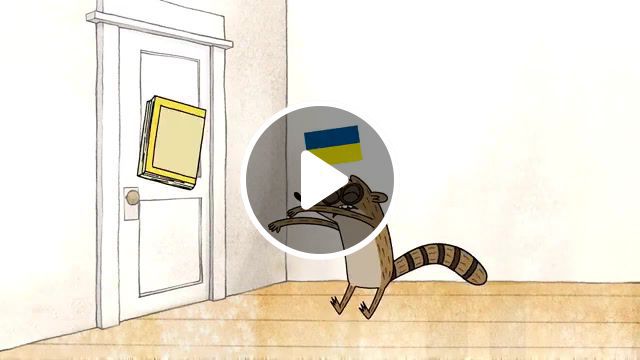 Russia and ukraine, russia ukraine, regular show, cartoons. #0