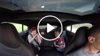 Tesla p85d insane mode launch reactions compilation explicit version with brooks weisblat