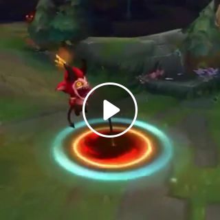New Devil Teemo skin recall scary animation