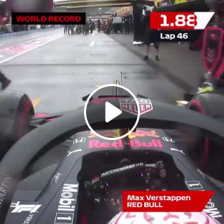 The WORLD record pit stop 1. 88 seconds