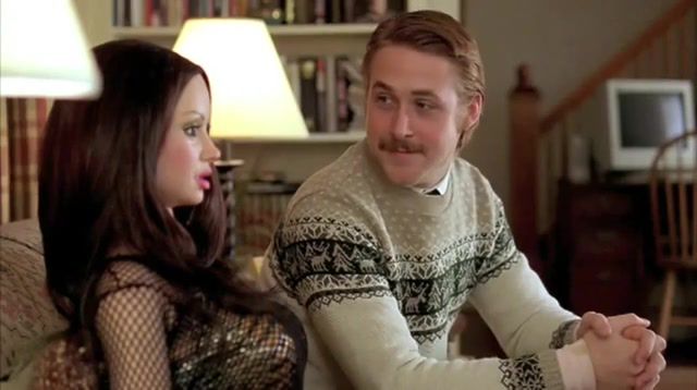 Lars and the real girl gosling, gosling, mgm, lars and the real girl, craig gillespie, patricia clarkson, emily mortimer, kelli garner, ryan gosling, paul schneider, lars and the real girl trailer, doll, imaginary, blow up doll, delusional, delusion, internet, shy, movies, movies tv.