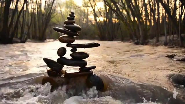 Relax, idenline you and me, river, motion, gravity glue, rocks, zen, art, balance, meditation, where is my mind, nature travel. #2