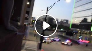 EXCLUSIVE FROM THE DOWNTOWN DALLAS SHOOTING on 7 7 16 2