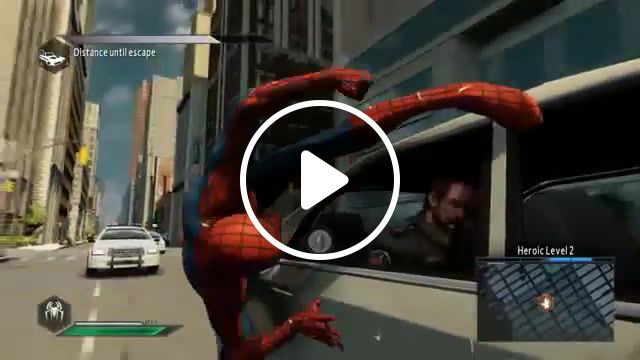 Lonely spidey, petty crime, car chase, the amazing spider man 2, gaming. #0