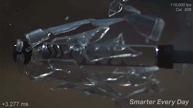 Suppressor in Super Slow Motion 110,000 fps Part 2, Smarter, Every, Day, Science, Physics, Destin, Sandlin, Education, Math, Smarter Every Day, Experiment, Nature, Demonstration, Slow, Motion, Slow Motion, Science Education, What Is Science, Physics Of, Projects, Experiments, Science Projects, Suppressor, Silencer, Soteria, Silencer Co, Automatic Rifle, Gun, Nra, Rifle, Sniper, Science Technology