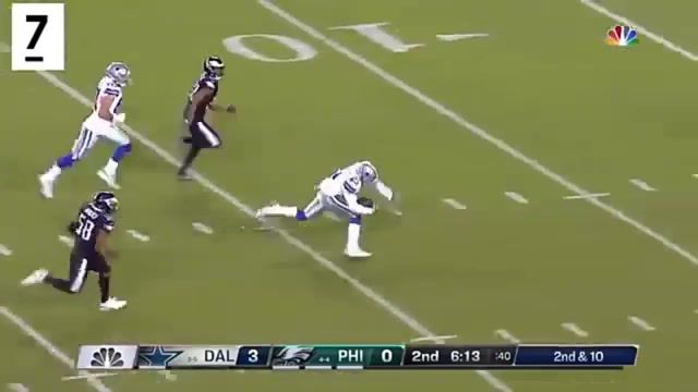 Ezekiel Elliott jumps over Eagles safety, Nfl, Nfl Highlights, Best Moments, Dallas Cowboys, Best, Football, Football Skills, Athlete, Athletics, Running Back, Sports