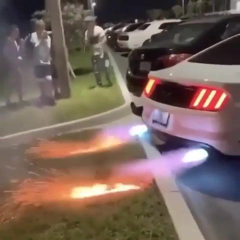 Fire, cars, auto technique.
