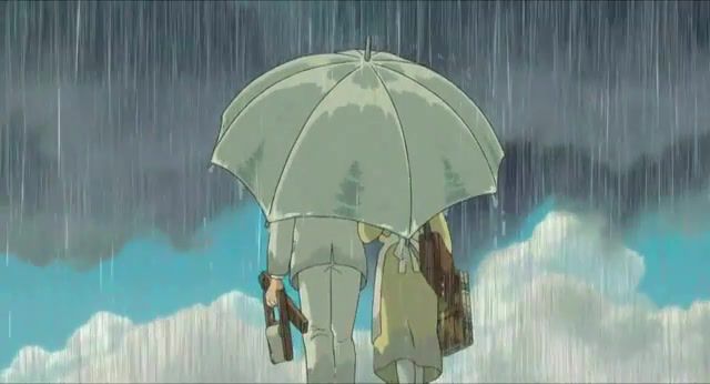 Under rain, line, phil, anime, the wind rises.