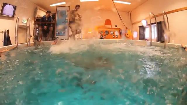 Freediving in navy tank like a dolphin, freediving, apnea, diving, underwater, under water, water, sport, water sport, sports.