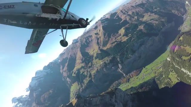 Jump into a plane in mid air, Jumping, Parachute, Jumps, Skydive, Wingsuit Flying, Jump, Base Jumping, Mid Air, Stunt, Wingsuit Flyers, Soul Flyers, Vince Reffet, Fred Fugen, Wingsuit, Base, Base Jump, Extreme Sports, Action Sports, Redbull, Red Bull, Sports