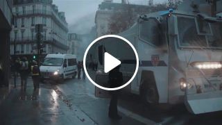 Paris Yellow Vest protests, police view