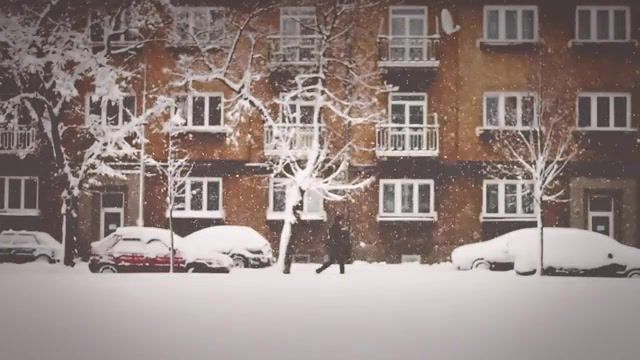 There is some magic falling from the sky, Snow, Snowing, Winter, Europe, Vimeo, Apparat, Magic