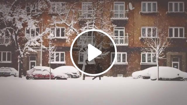 There is some magic falling from the sky, snow, snowing, winter, europe, vimeo, apparat, magic. #0