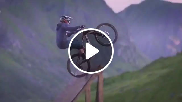 Amazing and extreme riding in the mountains, extreme, sports. #0