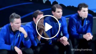 Fedal moments and celebration things you haven't seen from laver cup