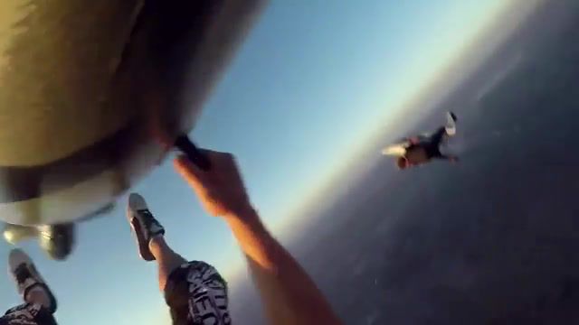 The Hitchhiker's Guide to the Galaxy, The Fish, For, Thanks, Cool, Best, Gopro, Amazing, Extreme, Plane, Flight, Air, Jump, Dolphin, Flying, Fly, Sports