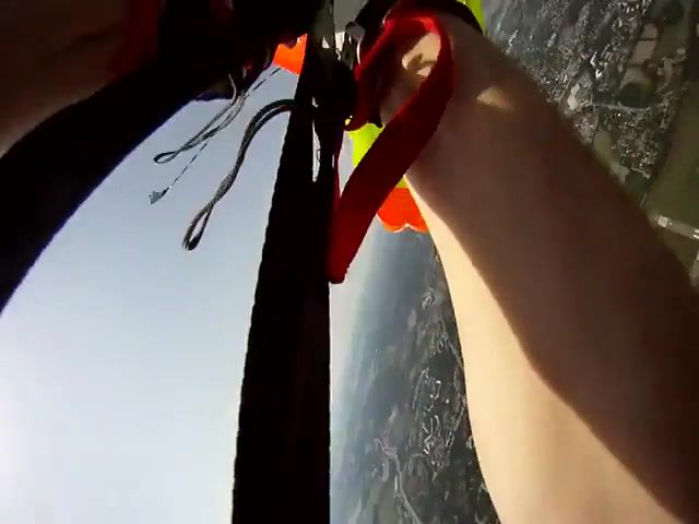Hard canopy ride, fire, sws, drd, cut away, malfunction, skydive, sports.