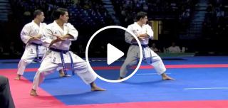 Karate Male Team Kata Final Japan vs. Italy WKF World Championships Belgrade 2 2