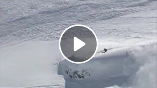 Naruto skiing