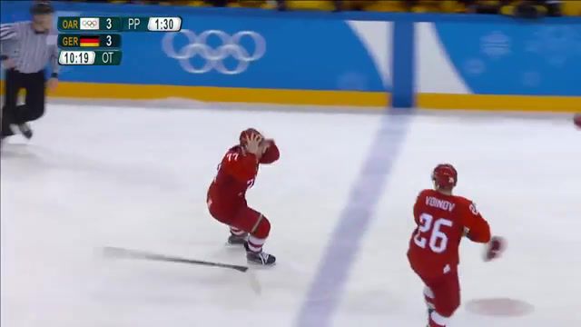 Olympic Winter Games. Russia Germany 4 3 OT. FINAL