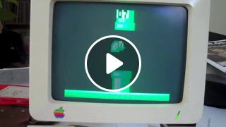 Flapple Bird Now available for Apple IIc and with a Mono Mode