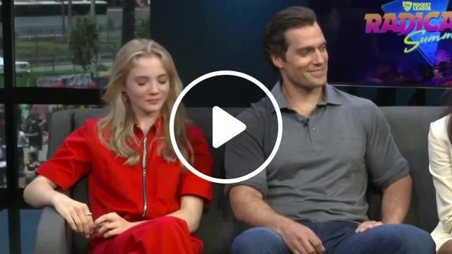 Henry cavill freya allan interview the witcher geralt ciri, henry cavill, freya allan, interview, the witcher, geralt, song true love will find you in the end crybaby, mashup. #0