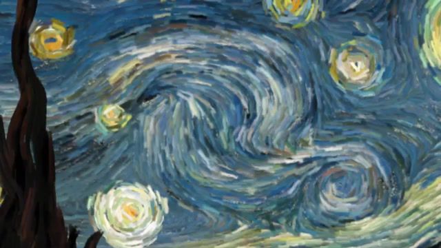 Starry Night Nature and Vincent Van Gogh