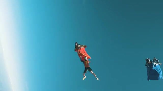 World's First Bungee Jump From A Wingsuit K Lab The Worldly's 1. Wingsuit. Skydive. Stunt. Bungee Jump. 1. Sports.