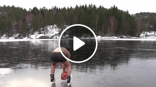 Bad ideas best memories, iceswimming, ice swimming, vodka, chainsaw, husqvarna, norway, norge, larvik, hallevannet, vikingfjord, minions, reaction, what, whaat, whaaat, random reactions, sports. #1
