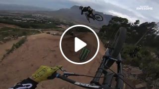 Downhill Mountain Bike POV Speed Runs People Are Awesome