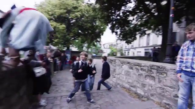 In's creed unity meets parkour in real life, devinsupertramp, in's creed, parkour, acu, ins creed unity, ubisoft, devin graham, paris, free running, french freeruning family, ronnie shalvis, stunts, in's creed meets parkour, in real life, unity, eiffle tower, in, behind the scenes, bts, running, flips, redbull, art of motion, sports.