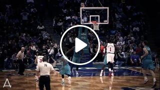 Kemba walker recovers to make the monster swat