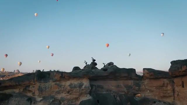 Parkour in Cappadocia STORROR - Video & GIFs | storror,youtube storror,parkour,free running,pov,cappadocia,turkey,gopro,fusion,360,balloons,gh5,a7s2,a7s ii,dji,ronin s,ronin,gimbal,mavic pro 2,drone,sunset,travel,culture,extreme sports,extreme sport,bj ork,crystal light,sports