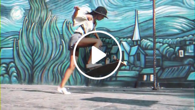 Skater girl, girl skateboards, skate like a girl, lofi, skating, girl, vip, sports. #0