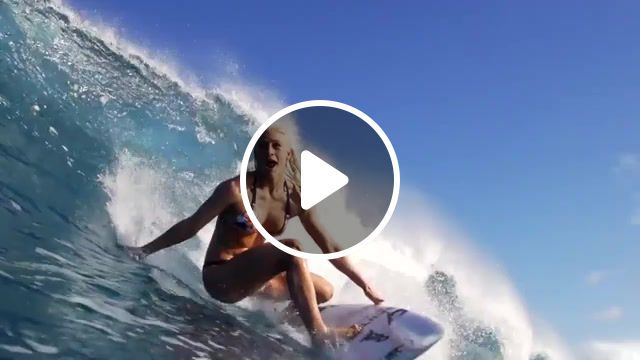 Waves, outside, body glove, surf, female surfer, youtube, outdoors, surfer, surfing, reflections, surfing waves, outside tv, ocean, woman surger, tatiana weston webb, waves, action sports, women surfing, female action sports, water, sports. #0