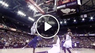 Robert Covington Rises Over Andre Miller to Throw Down