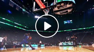 Victor oladipo converts the 360 reverse dunk