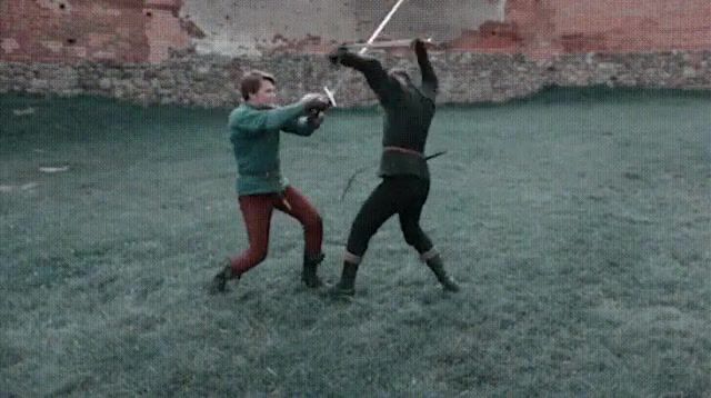 Go For It - Video & GIFs | fight,sword,medieval,castle,knights,witcher 3,3dnya,sports