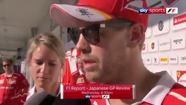 Interview with Vettel after retirement from Japanese GP, Sports